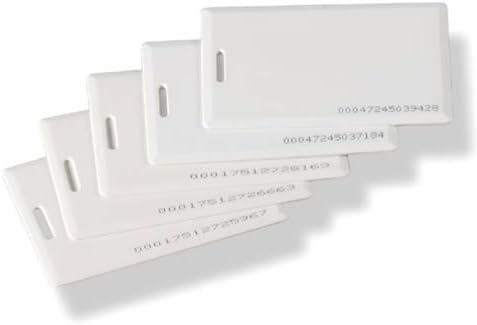 10 Proximity Badges for ICON TIME System Prox Clocks (PRB-10) for Prox/PROXe/RTC-1000 2.0 / RTC-1000 2.5 / SB-100 PRO 2.0 / SB-100 PRO 2.5, and TotalPass
