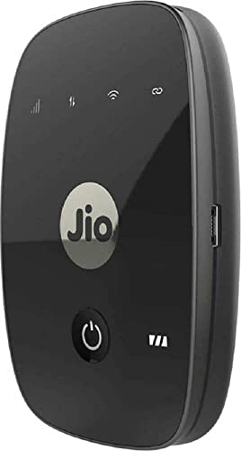 Image of JIOFI Jio 4G WiFi Dual Band Hotspot - Support only Jio 4g Sim Card (2300mah Battery+Data Cable, Charger) - JIO WiFi DONGLE with High Speed
