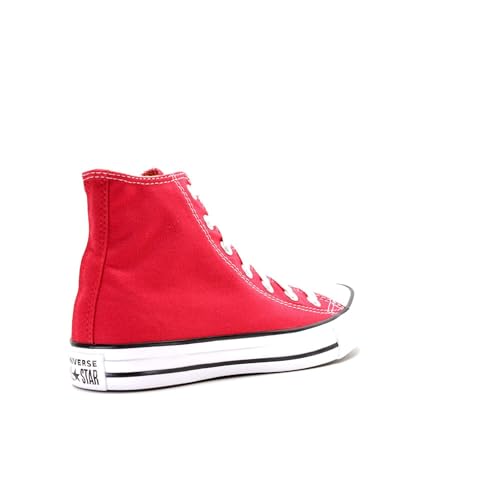 Chuck Taylor All Star Canvas High Top, Red, 44