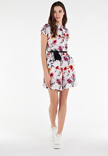 FREDDY - Tutina Chemisier Floreale con Shorts e