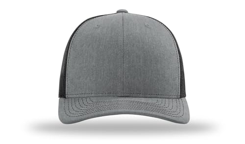 Image of Richardson 112 Trucker Hat - Premium Adjustable Snapback Hat - Structured Six Panel Richardson Blank Caps