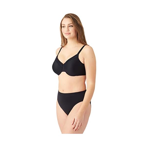 Wacoal womens Perfect Primer Underwire Full Coverage Bra, Black, 38I US