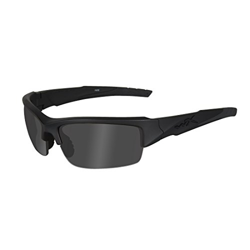 Wiley X - Gafas Protectoras WX Valor, Color Negro Mate, S/L, CHVAL01