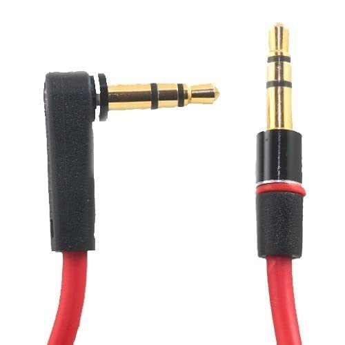 iMobile Vervangende Kabel voor Dr Dre Monster Beats Hoofdtelefoon Set (Solo, Studio en PRO) 130 cm Rood - Image 4
