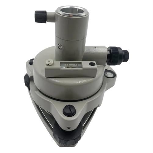 Grey Three-Jaw Tribrach with Adaptor with Optical Plummet