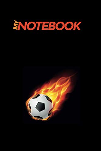 My Notebook - Dickes Notizbuch Skizzenbuch Bullet Journal - A5 liniert für Jungen - Fussball: Notizen, Skizzen, Ideen, Schreiben, Zeichnen (Bullet Books - Notizen, Skizzen, Zeichnen, Malen, Band 1)