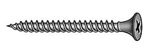 Drywall Screw, Bugle, 10, 6 in, Pk100