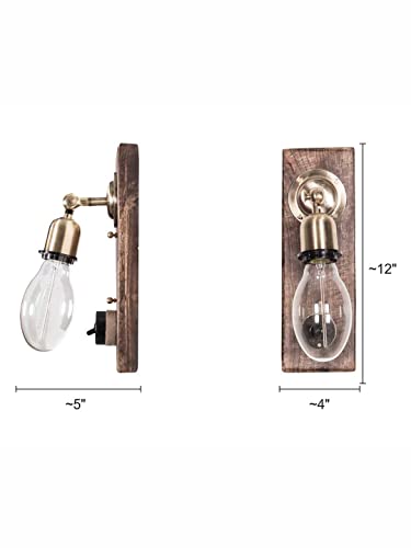 Image of Home Lighting Fancy Wall Light Black Switch