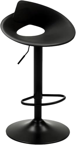 Chaise de bar réglable pour soulager le dos avec assise ergonomique et repose-pieds fixe
