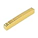 1Pcs Yootones Electric Guitar Nut Brass 6 String Slotted Compatible with Les Paul Epiphone Strat Tele ST TL Guitar Parts (42mm)
