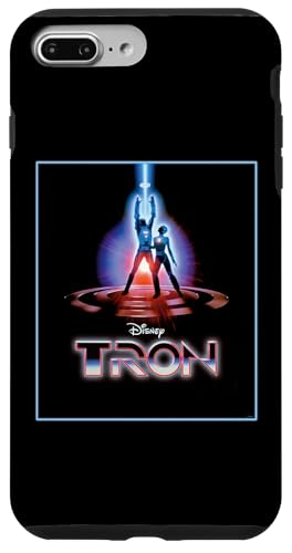 Official Disney Merchandise Disney TRON Official 1982 Original Movie Poster Art and Logo Custodia per iPhone 7 Plus/8 Plus