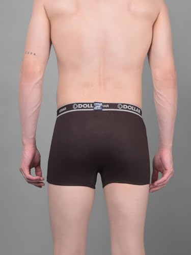 Image of Dollar Lehar Mens Combed Cotton Trunk - Actual Colour May Vary