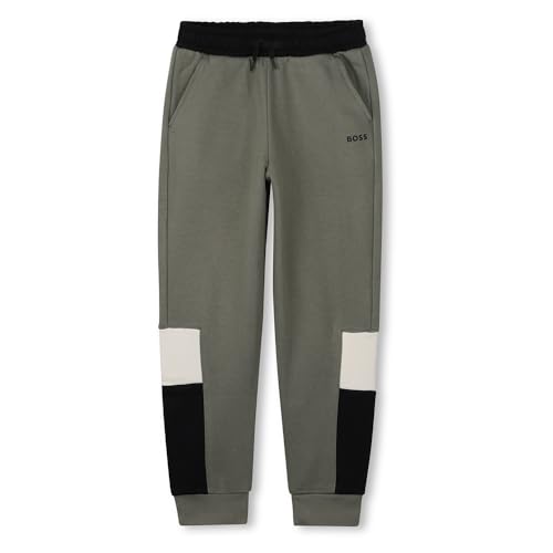 Image of BOSS Kids Jogging Bottoms Green 16 Years