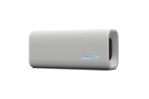 Sony ULT Field 3 - Enceinte Bluetooth Ultra Portable avec ULT Power Sound, Batterie 24h, IP67, étanche, Anti-poussière, Anti-Choc, bandoulière détachable, compacte - Blanc cassé