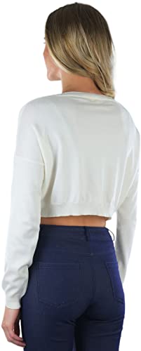 Image of ToBeInStyle Women's Long Sleeve Cropped Sweater