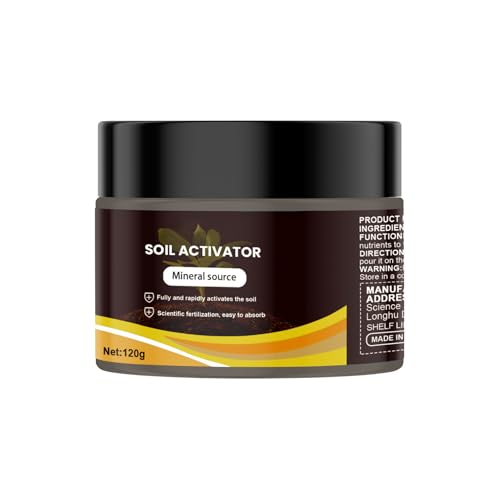 Activateur de sol pour plant – Source minérale d'activateur de sol, culture à application facile – Augmente l'absorption des nutriments, activateurs de sols d'engrais pour plant en pot jardiniers