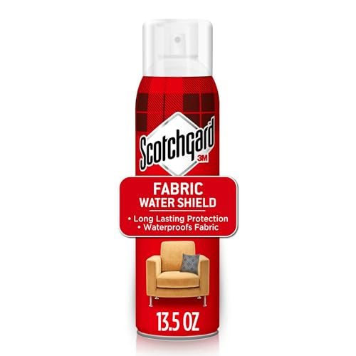 Scotchgard Fabric Water Shield, 13.5 Ounces, Repels Water, Ideal for Couches, Pillows, Furniture, Shoes and More, Long Lasting Protection