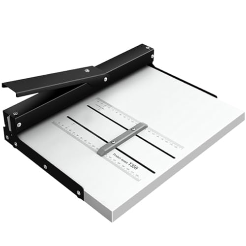 KJZQLMZ Paper Folding Machine, Commercial Grade Manual Creasing Machine, Binding Width 351mm, for Office Use, Precise Scoring