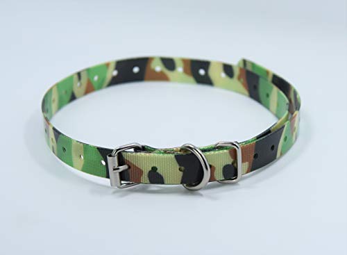 TrainPro Replacement Dog Training Shock Bark e Collar TPU Plastic Strap Band Buckle 3/4" Compatible with Garmin Dogtra SportDog Petsafe Petrainer PetTech and Most Training & Fence Systems.
