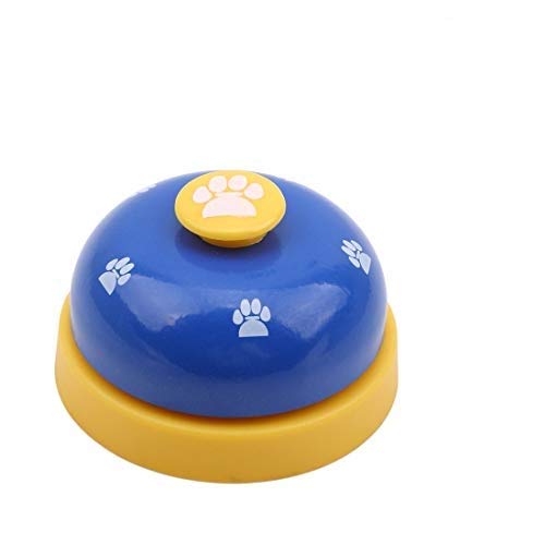 buycheapDG(JP) ペット トレーニングベル 呼び鈴 犬 猫 兼用 卓上ベル おしゃれ コールベル 訓練 しつけ用 ペットおもちゃ 軽量 防水 電池不要 飲食店 玄関 介護 業務用 カウンターベル 7.2*5cm