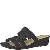 TOUCH-IT Tamaris 1-1-27206-22 Damen Pantoletten,Pantolette,Hausschuh,Pantoffel,Slipper,Slides,Touch-IT,Black,39 EU