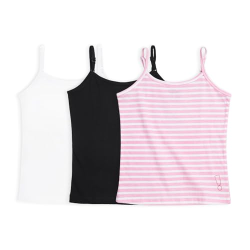 Image of YouGotPlanB Inner Camisoles for Girls | Basic Colors | Regular Fit | 100% Cotton | Soft & Stretchy | Adjustable Straps