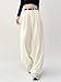 Woman's Vintage Baggy Suit Pants Classic Fashion Office Oversized High Waist Trousers Elegant Pants