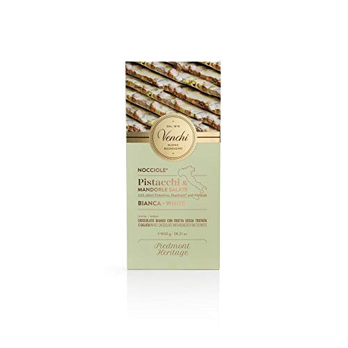 Venchi Maxi-Tafel aus weißer Schokolade mit gesalzenen Trockenfrüchten, 800 g – glutenfrei – Bild 3