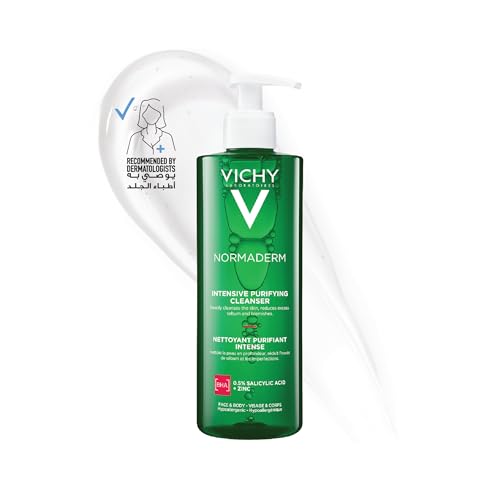 Vichy Normaderm Phytosolution Face Cleanser Gel for Oily/Acne Skin with Salicylic Acid 400ml