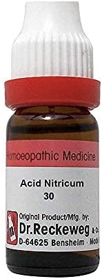 NWIL Dr. Reckeweg Alemania Ácido Nitricum Dilución 30 CH (0.4 fl oz)