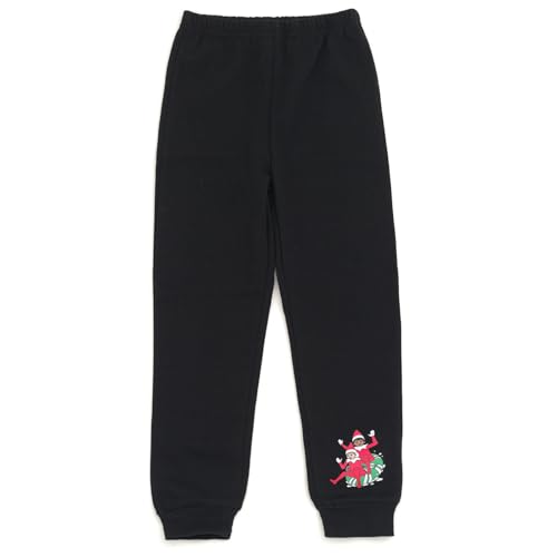 Image of The Elf on the Shelf Christmas Fleece Sweatshirt and Jogger Pants Outfit Set Little Kid to Big Kid Sizes (4-18-20)