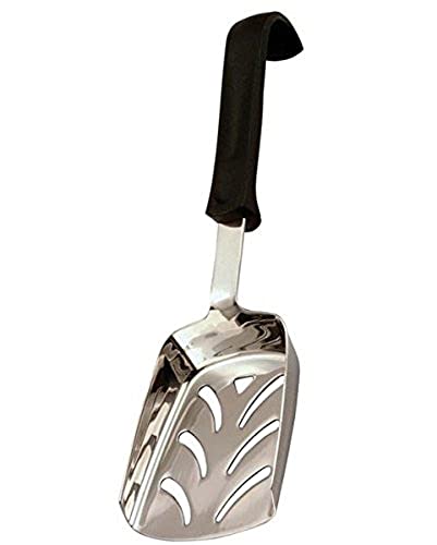 Zodiac 429CS Chip Scoop Stainless Steel Black Handle, Silver