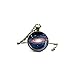Zhaoshoping Women Galaxy Planets Photo Pattern Pendant Chain Necklace