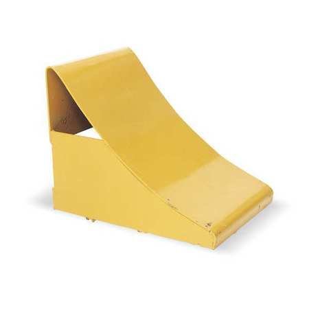 Wheel Chock, 8 in, Formed Steel