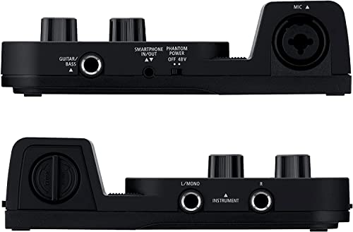 Image of Roland GO:MIXER PRO-X Audio Mixer for Smartphones Bundle with Instrument Cable, Microphone Cable, and Austin Bazaar Polishing Cloth