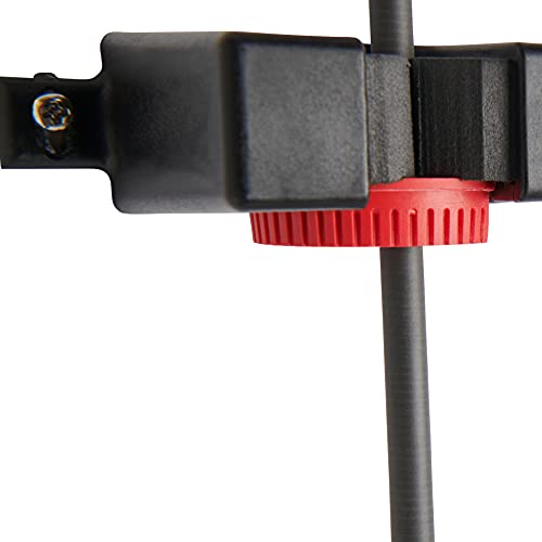 Berkley Horizontal Fishing Rod Rack, Black, Stores 6 Rods Safely and Securely, Soft Foam Grip Pads, Corrosion Proof Fishing Pole Holder - Image 6