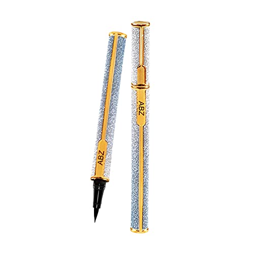 Sweat Proof Waterproof Long Lasting Quick-Drying Shiny Glitter Color Liquid Eyeliner Slender Makeup EyeLiner Pen 8ml (C)