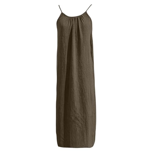 Robe d'été sexy et décontractée élégante coupe ample dos nu