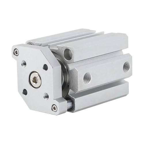 Vérin compact triple tige double effet 10mm en alliage haute précision