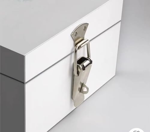 Loquet à bascule fer nickelé fermoir caisse bois boîte outils