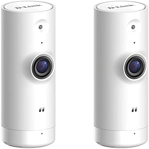 D-Link Dome Cameras Hd Mini Indoor Wifi Security 2-Pack White- Dcs-8000Lh/2Pk-Us (Renewed) #TOP4