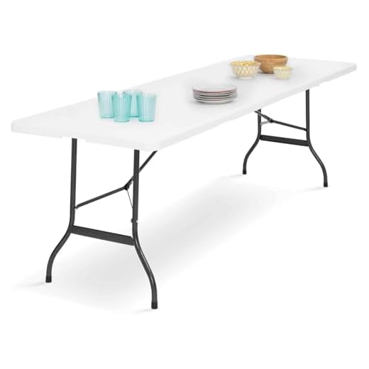ProBache - Table pliante d'appoint portable pour camping ou réception 180 cm