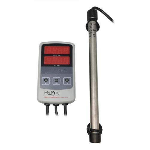 H2Pro 200 W Titan-Heizung mit LED-Display-Controller