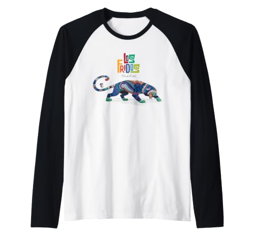 Los Fridos x FridaTM - Nahual Jaguar Camiseta Manga Raglan