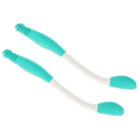 Tubayia 2 Stück Toilettenhilfe Lange Reichweite Comfort Wipe Toilettenpapier-Griff für ältere Menschen, Behinderte, Schwangere Frauen Cover