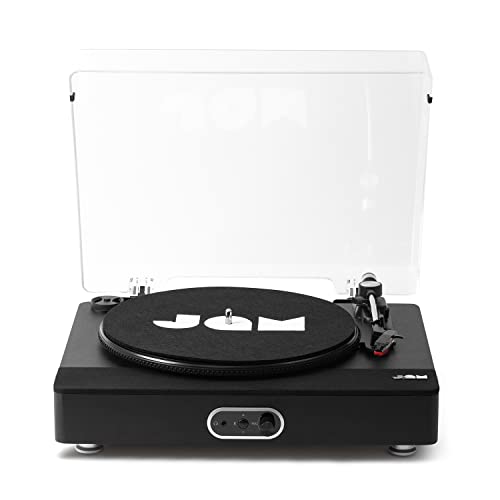 Jam Sound Stream+ Platine, Enceinte Stéréo Intégrée, Connectivité Bluetooth, 3 Vitesses, Adaptateur CA, Câble RCA vers… - Les Beatles, Paul McCartney, John Lennon, RIngo Starr, George Harrison Jam Sound Stream+ Platine, Enceinte Stéréo Intégrée, Connectivité Bluetooth, 3 Vitesses, Adaptateur CA, Câble RCA vers… – Image 3