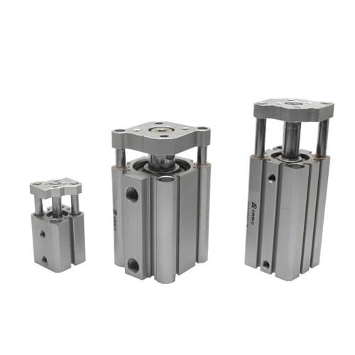 Vérin pneumatique double effet CQMB16 course mince pour automatisation compacte