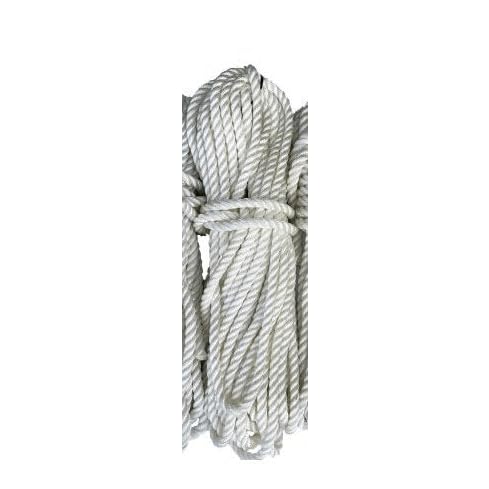 3 Strand Polyester Yacht Marine Boat Rope - Price Per Metre (Black, 14mm)