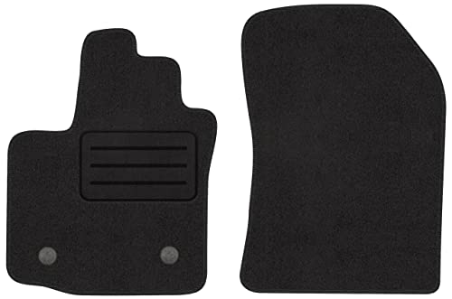 Vorne Velour Fußmatten Satz für Dacia Dokker (ab 2012) - 2-teilig - Passgenau