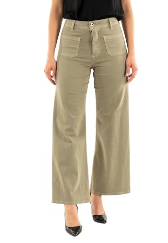 Please Jeans p0r5 3649 Nuovo Kaki L